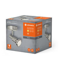 LEDVANCE LED SPOT ARGENTO SPAZZOLATO GU10 2.6W, 230 lm, 2700 K, Warmweiß