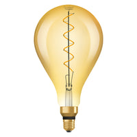 OSRAM VINTAGE 1906® LED Lampada LED CLASSIC A 4W 820 Oro E27, 300 lm, 2000 K, Luce Comfort Calda