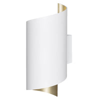 OSRAM Matter SMART+ ORBIS TWIST LED Wandleuchte 23x12,7cm Tunable Weiß 12W / 3000-6500K weiß