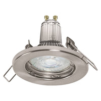 LEDVANCE LED SPOT SET RECESS GU10 3x2.6W GU10 Brushed Nickel, 230 lm, 2700 K, Warmweiß, 3er Pack