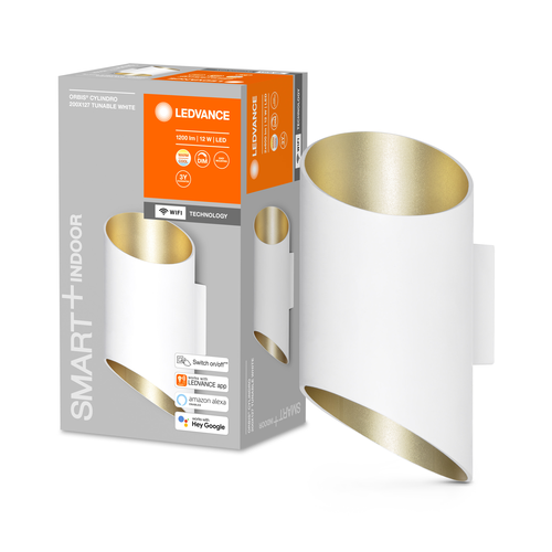 LEDVANCE SMART+ WIFI ORBIS WALL CYLDRO200X127mm BIANCO