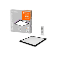 LEDVANCE SMART+ WiFi LED-Rahmen-Panelleuchte, 45cm x 45cm, RGB, inkl. Fernbedienung 27W, 1800lm, schwarz