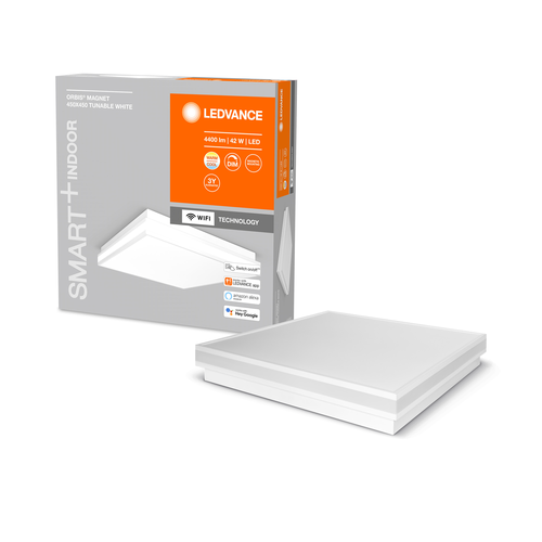 LEDVANCE SMART+ WIFI ORBIS MAGNET450X450mm Bianco
