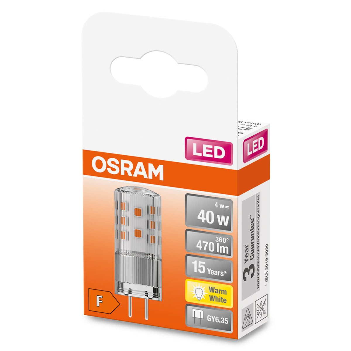 OSRAM PIN40 320 ° 4 W/2700 K GY6.35