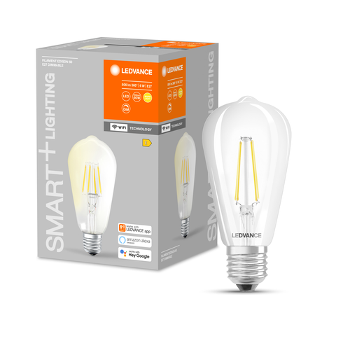 LEDVANCE SMART+ Filamento WiFi Classic Edison60 5,5W E27