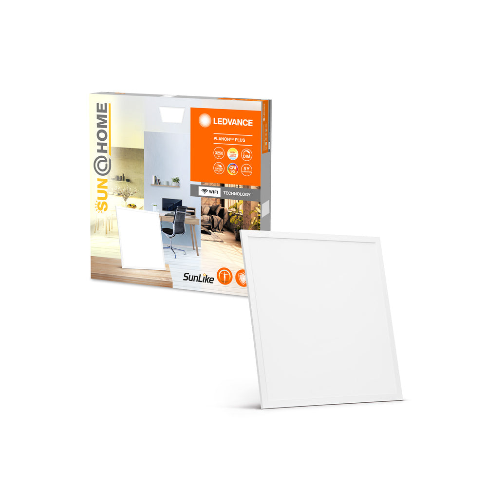 LEDVANCE Wifi SUN@HOME PANEL Deckenleuchte 600x600mm, 2300 lm, 2200…5000 K, Tunable White