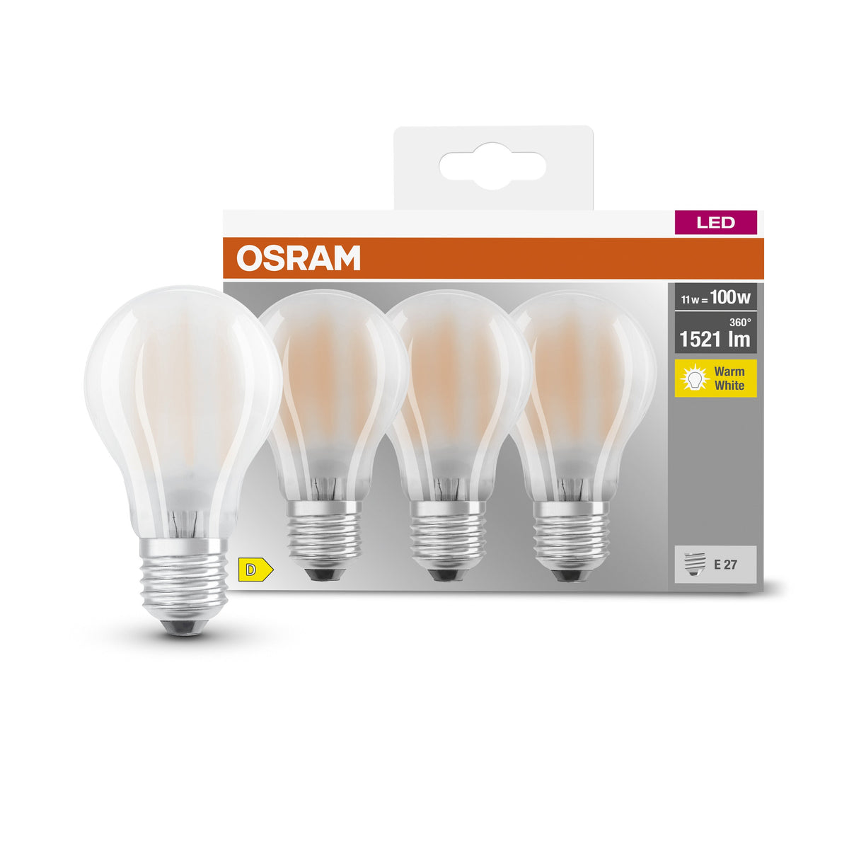 OSRAM LED BASE CLASSIC A 100  11 W/2700 K E27