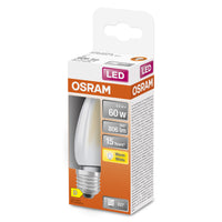 Lampada OSRAM LED Star Classic, Minikerze, 5.5W, satinata, E27