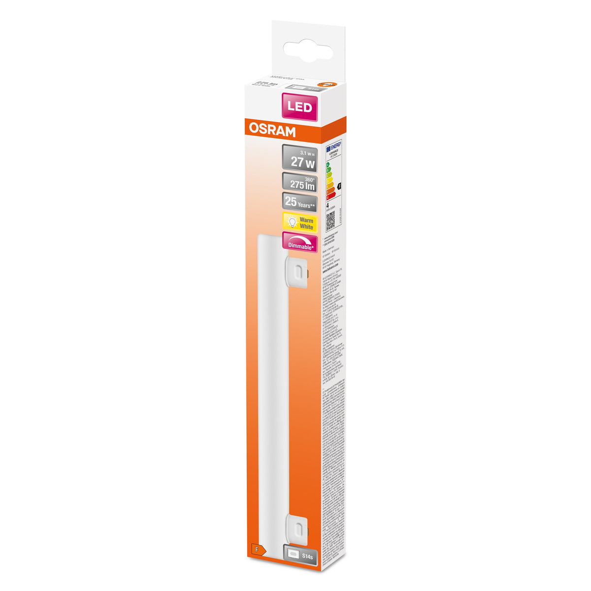 OSRAM LEDinestra300 mm 27 3.1 W/2700 K S14s