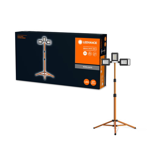 FARO DA LAVORO A LED LEDVANCE BATTERY3 LUCI RICARICABILI