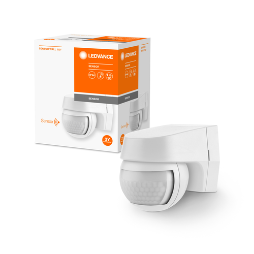 LEDVANCE Sensor Wall Bewegungs-und Lichtsensor 110Grad Weiß