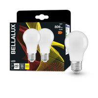Lampadina LED BELLALUX, attacco: E27, bianco caldo, 2700K, 8,50W, ricambio per lampadina da 60W, opaca, ST CLAS A