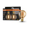 Lampada LED OSRAM dimmerabile GLOBE95 6,5W filamento E27 vintage 1906 oro