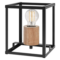 OSRAM DECOR Nairobi Tischleuchte, schwarz, E27-Sockel