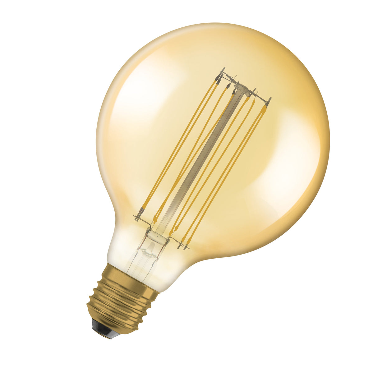 Lampada LED OSRAM Vintage 1906, tinta oro, 5,8W, 470lm