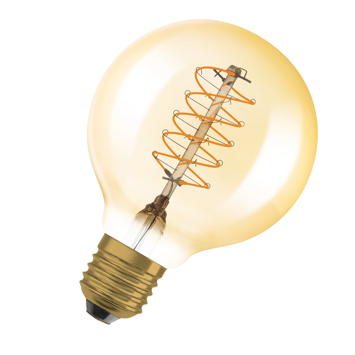 Lampada LED OSRAM Vintage 1906, tinta oro, 7W, 600lm