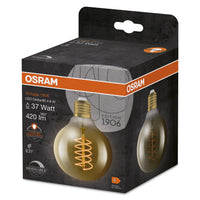 Lampada LED OSRAM Vintage 1906, vetro dorato, 4,8W, 420lm