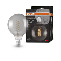 OSRAM Vintage 1906 Lampadina LED, Tinta Fumo, 7,8W, 360lm, Bianco Caldo, E27
