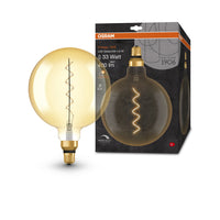 OSRAM Vintage 1906 Lampadina LED, tonalità oro, 4,8W, 400lm, bianco caldo, E27