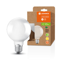 LEDVANCE LED Lampada Classe di efficienza energetica A Filamento Classic Globe Opaco, 4W/3000K, E27