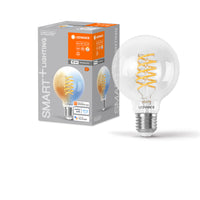 LEDVANCE SMART+ WIFI LED-Lampada, vetro bianco, 8W, 806lm, E27