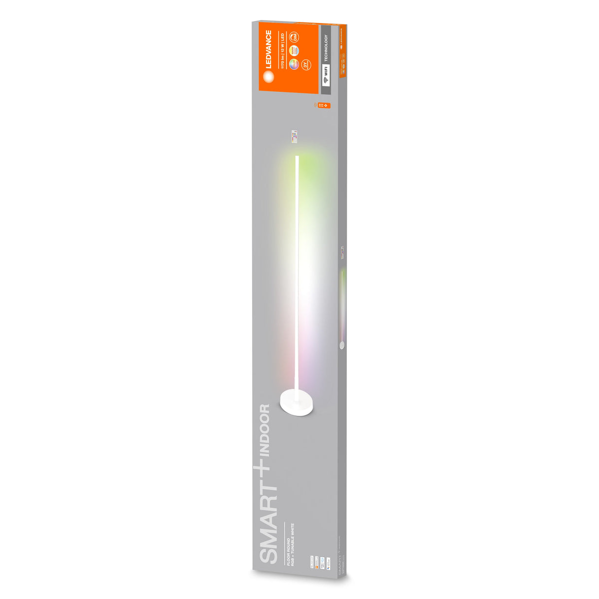 LEDVANCE SMART+ WIFI LED Stehleuchte, rund, weiß, 14W