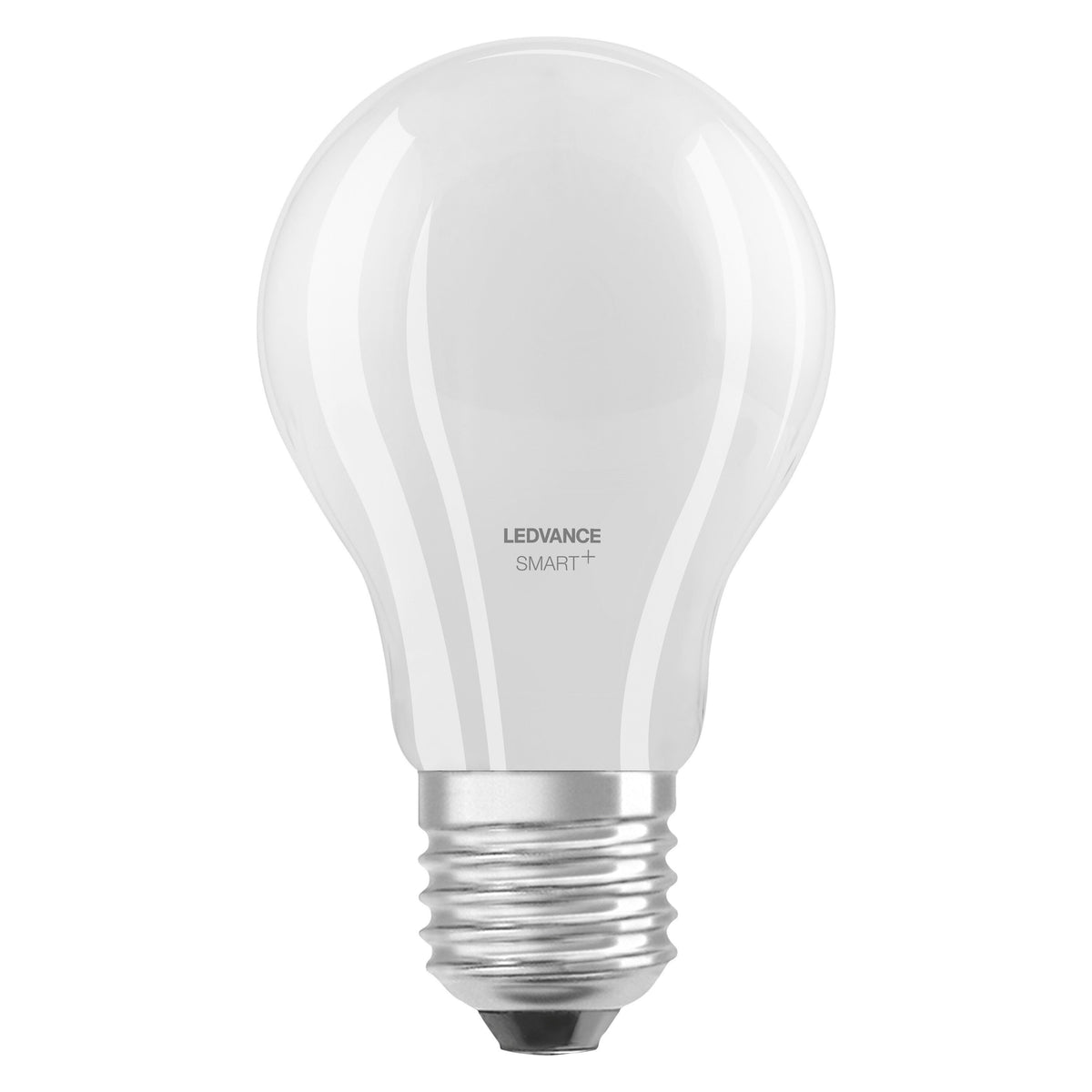 Lampada LED LEDVANCE Smart con tecnologia Bluetooth in vetro, attacco E27, dimmerabile, colore della luce variabile (2700-6500K), sostituisce le lampade a incandescenza con 60 W, SMART+ BT Classic Tunable White, confezione da 1
