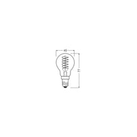 Lampada LED OSRAM Vintage 1906® Classic P, 4,8W, 470lm