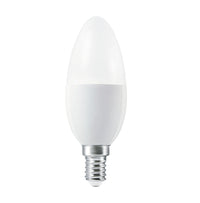 OSRAM LED Lampada LED Retrofit RGBW con telecomando 4,9W 827 Opalino E14, 470 lm, 2700 K, Bianco caldo
