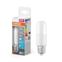 OSRAM LED Lampada LED STAR STICK 8.5W 840 Satinata E27 Ghiaccio, 806 lm, 4000 K, Bianco Freddo