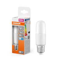OSRAM LED Lampe LED STAR STICK 8.5W 840 Frosted E27, 806 lm, 4000 K, Kaltweiß
