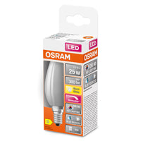 Lampada LED OSRAM SUPERSTAR+ CLASSIC P GLFR 25, 2,2W, 300lm