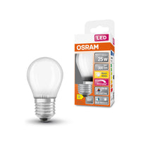 OSRAM SUPERSTAR+ CLASSIC P GLFR 25 LED-Lampe, 2,2W, 300lm , Warmweiß , E27