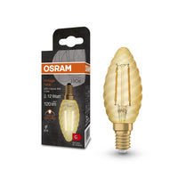 OSRAM VINTAGE 1906® LED Lampada LED CLASSIC B 1.5W 824 Oro E14 Forma BW, 120 lm, 2400 K, Luce Comfort Calda