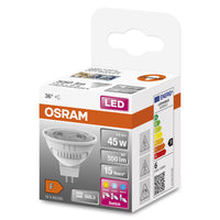 Lampada LED OSRAM SPOT MR16 45, tre tonalità, 5,6W, 550lm