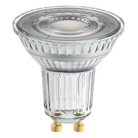 OSRAM Superstar lampada riflettore, vetro chiaro, bianco caldo (2700K), 230 lumen, sostituto per lampadine tradizionali da 35W, dimmerabile GU10