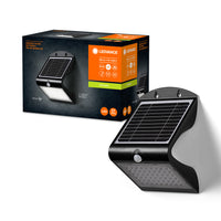 LEDVANCE ENDURA solar sensor floodlight, black, 4W, 500lm