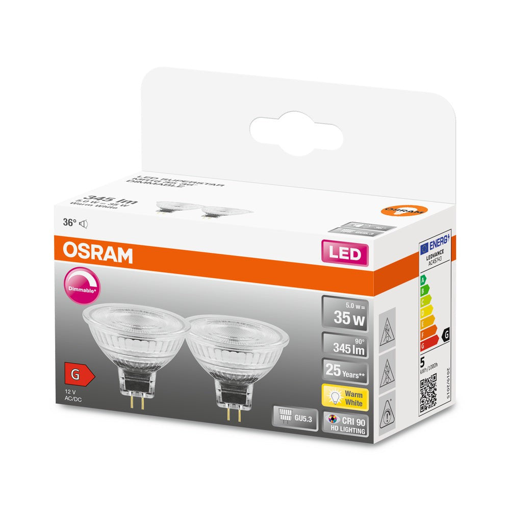 Lampadina Alogeno, Faretto, Trasparente, Luce Calda, 27W=556LM Equiv 50 W 360 Dimmerabile Lexman 87485518 - Foto 7