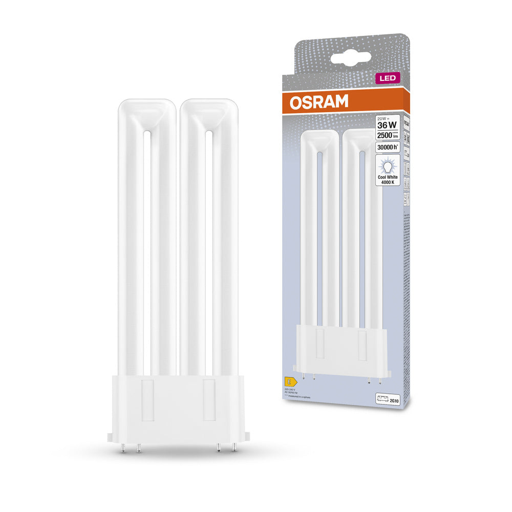 OSRAM DULUX LED F EM & AC MAINS LED Lampe 20W 840 2G10, 2500 lm, 4000 K, Kaltweiß