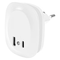 OSRAM LUNETTA EDGE Luce notturna per presa, 0,35W, 10lm, bianco
