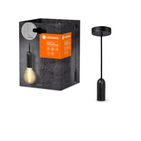 LEDVANCE Vintage 1906® Pendelleuchte ROUND E27, schwarz