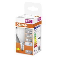 Lampada OSRAM LED Star Classic, Miniball, 5,5W, 806lm, satinata