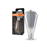 OSRAM Vintage 1906® Classica Lampadina Edison LED, 2,2W, 60lm, Bianco caldo, E27
