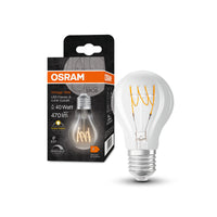 OSRAM Vintage 1906® Classica Lampadina LED A, 4,8W, 470lm, Bianco caldo, E27