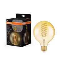 OSRAM VINTAGE 1906® Lampada LED LED CLASSIC Globe Dimmable 8.8W 824 Oro E27, 806 lm, 2400 K, Comfort bianco caldo