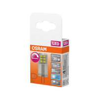 OSRAM LED PIN 20, 320°, DIM, 2W, 840, trasparente, G4