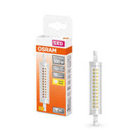 OSRAM LED Lampe LED SLIM LINE R7S 12W 827 Clear R7s, 1521 lm, 2700 K, Warmweiß