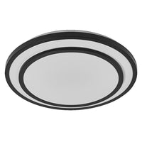 OSRAM ORBIS BERLIN lampada da soffitto, nero, 24W, 2700lm