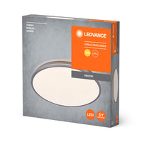 LEDVANCE ORBIS DUBLIN ceiling light, silver, 36W, 4150lm