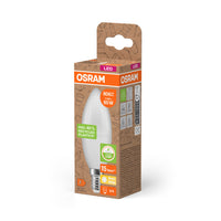 OSRAM LED Star Classic B 60 Lampada Plastica riciclata 7.5W Warmweiß Frosted E14